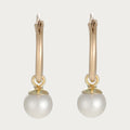 Boucles D'Oreilles "Isla Perla" Or Jaune 375/1000