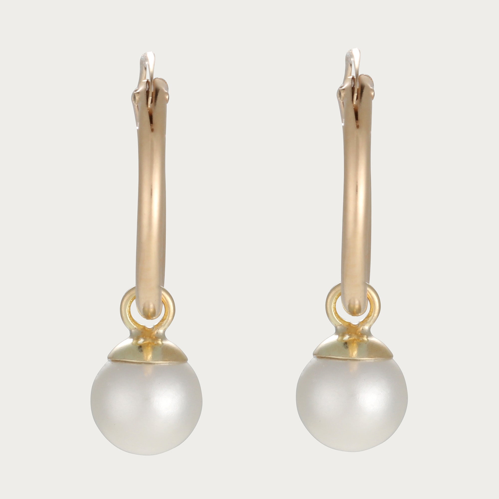 Boucles D'Oreilles "Isla Perla" Or Jaune 375/1000