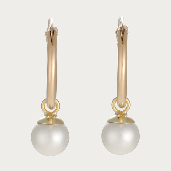 Boucles D'Oreilles "Isla Perla" Or Jaune 375/1000