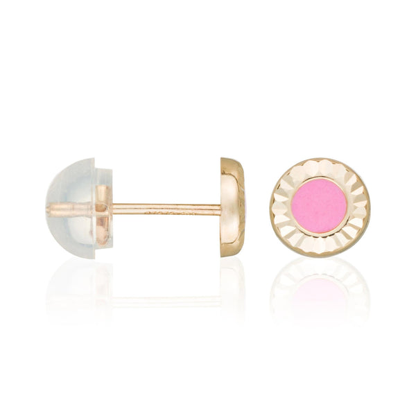 Pendientes Infantiles "Bico" Oro Amarillo 375/1000