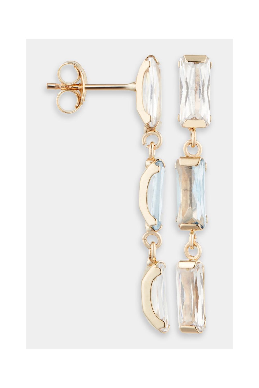 “Aisha” Earrings 375/1000 Yellow Gold