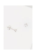 Boucles D'Oreilles "Simply You 3Mm" Or Blanc 375/1000 Et Zirconium