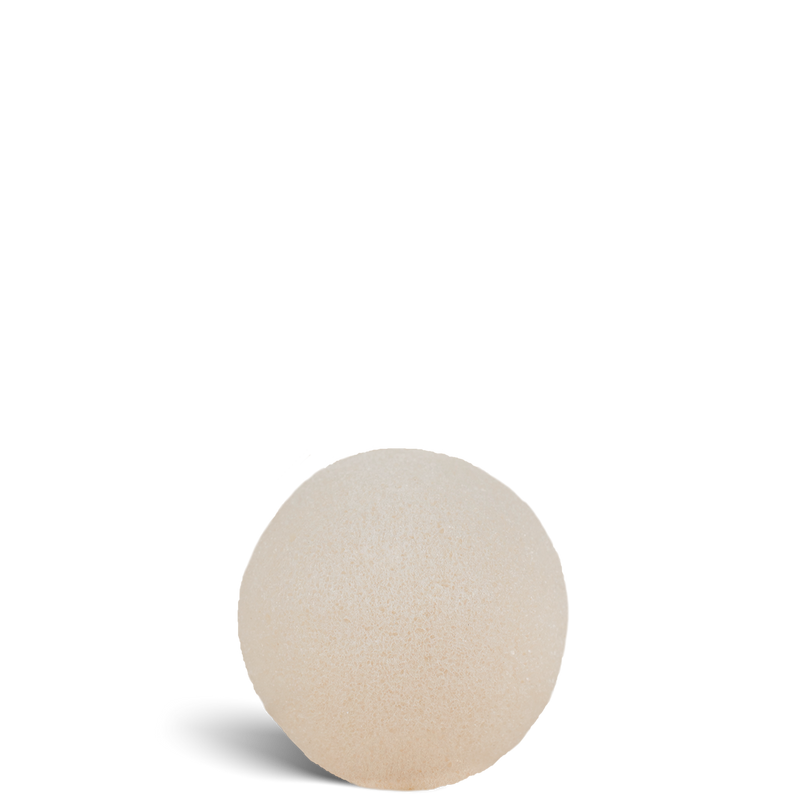 The konjac sponge to perfect facial cleansing