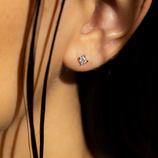 Pendientes "Single Diamond 0,40 Carat" Diamantes 0,40/2