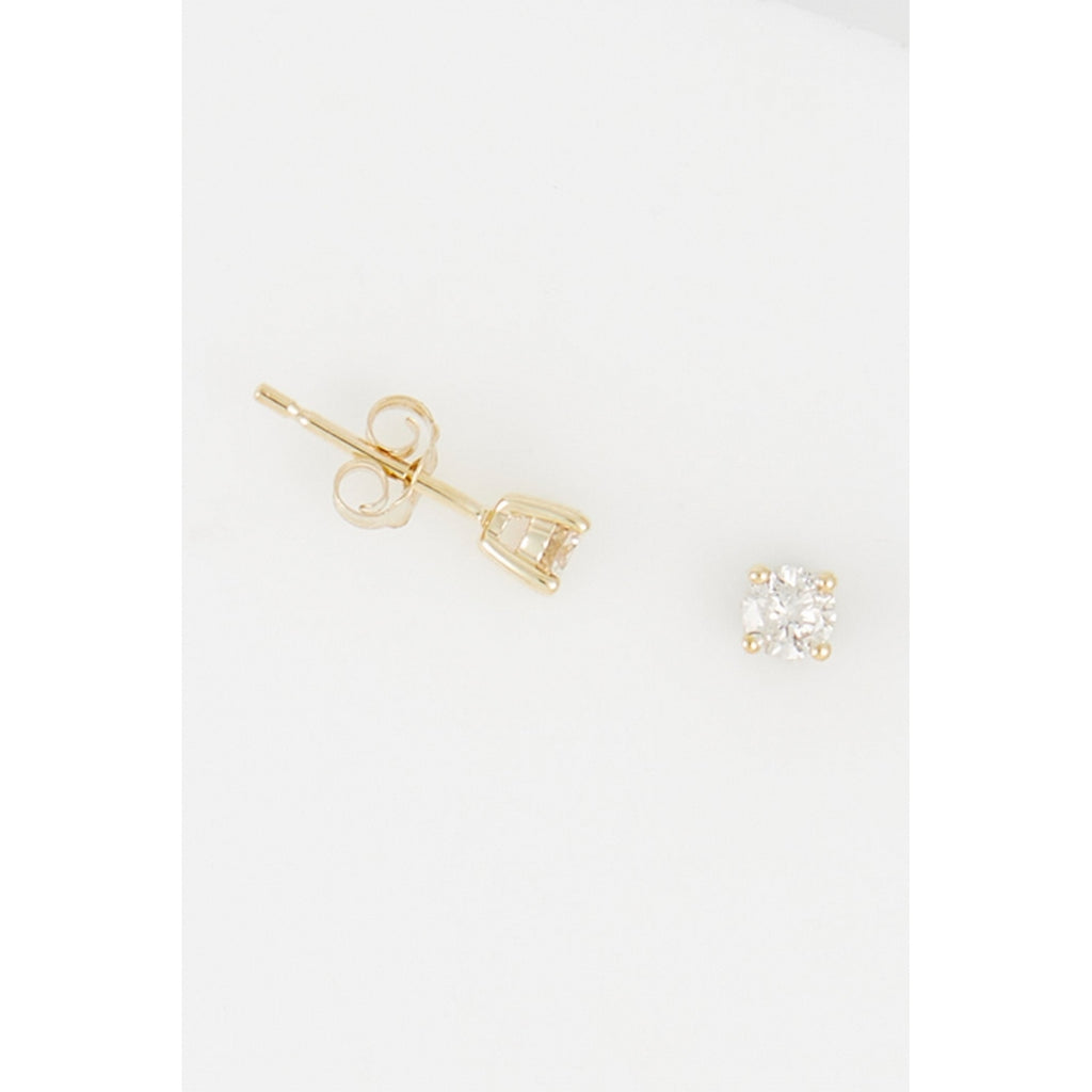 "Cristina" Earrings D 0.25/2 - 375/1000 Yellow Gold