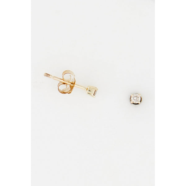 Boucles D'Oreilles "Ilaria" Diamant D 0,07/2 - Or Jaune 375/1000