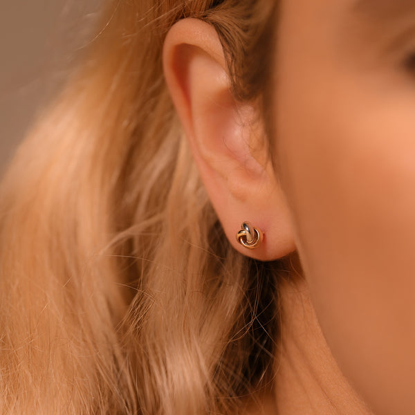 Pendientes “Nudo Tricolor”