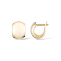 Boucles D'Oreilles "Carré D'Or" Or Jaune 375/1000