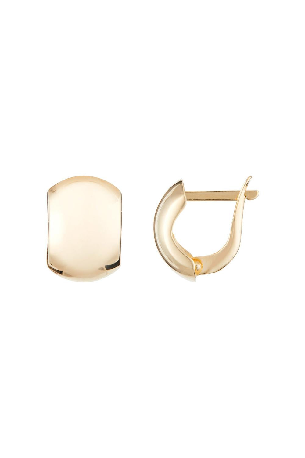 “Carré D’Or” Earrings 375/1000 Yellow Gold