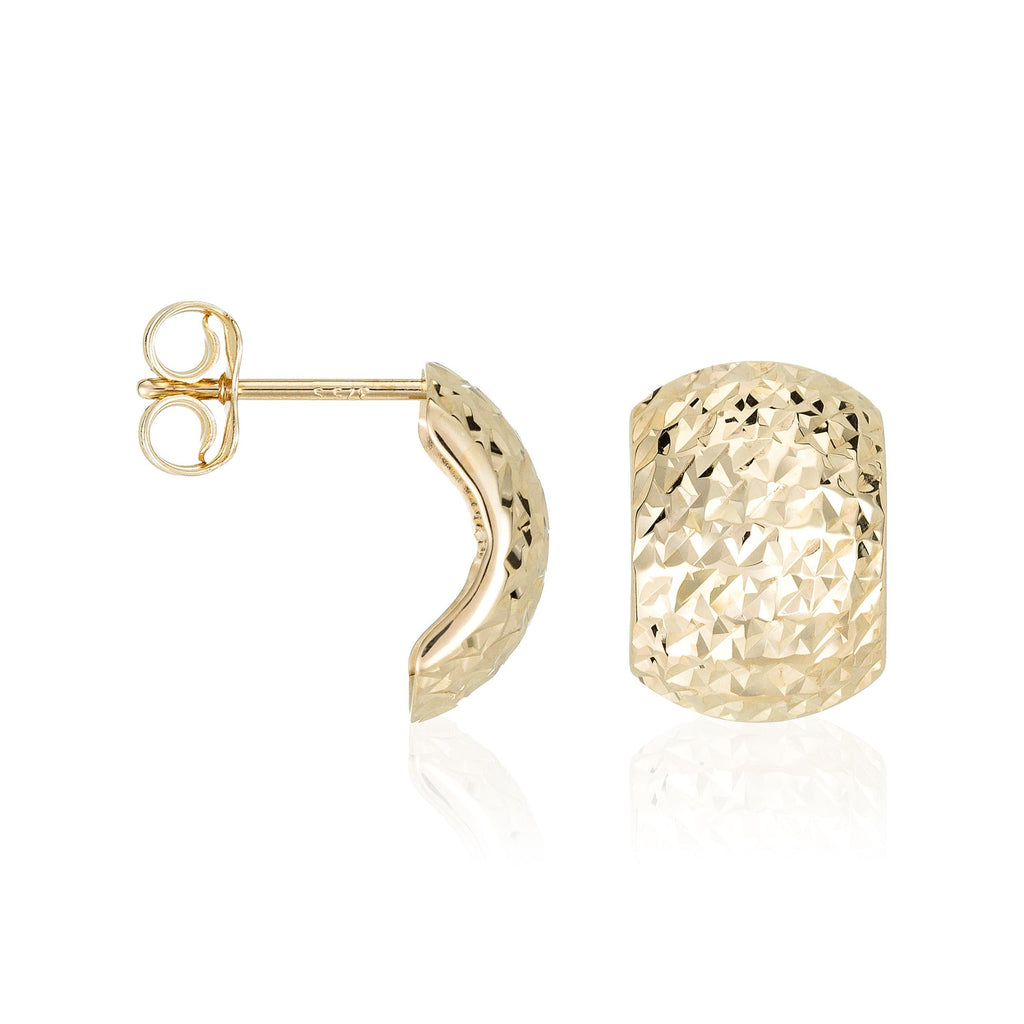 Boucles D'Oreilles "Olympe" Or Jaune 375/1000
