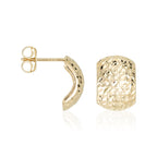 Boucles D'Oreilles "Olympe" Or Jaune 375/1000