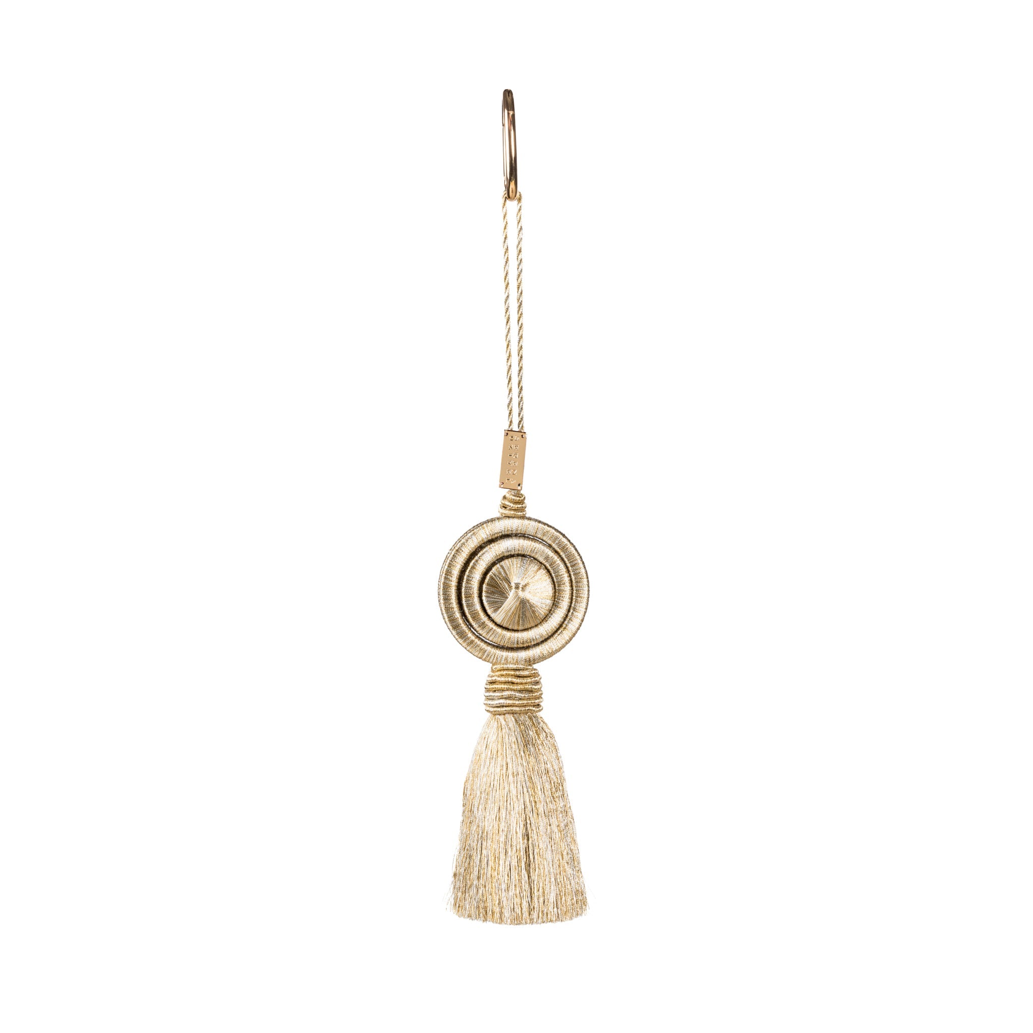 Lia Antique Gold Keychain