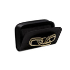 Catena Black & Glam Two Sided Clutch
