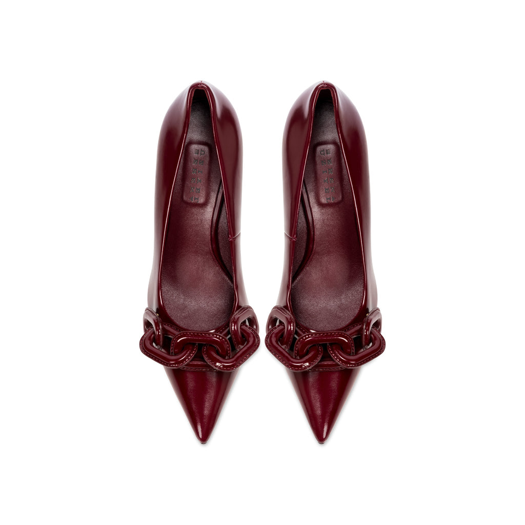 Catena Burgundy High-Heel Pump