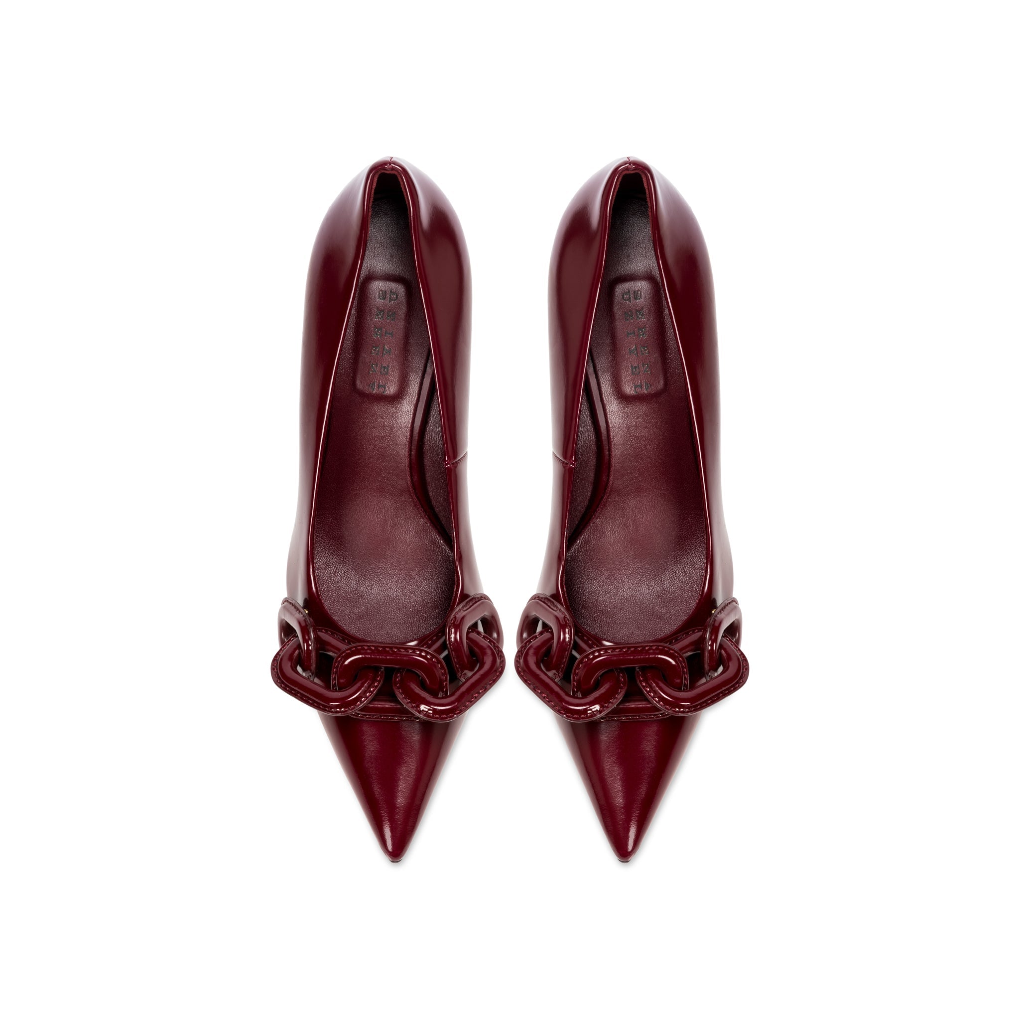 Catena Burgundy High-Heel Pump