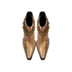 Catena Notte Bronze High-Heel Cowboy Boot