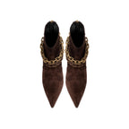 Catena Notte Dark Brown High-Heel Ankle Boot