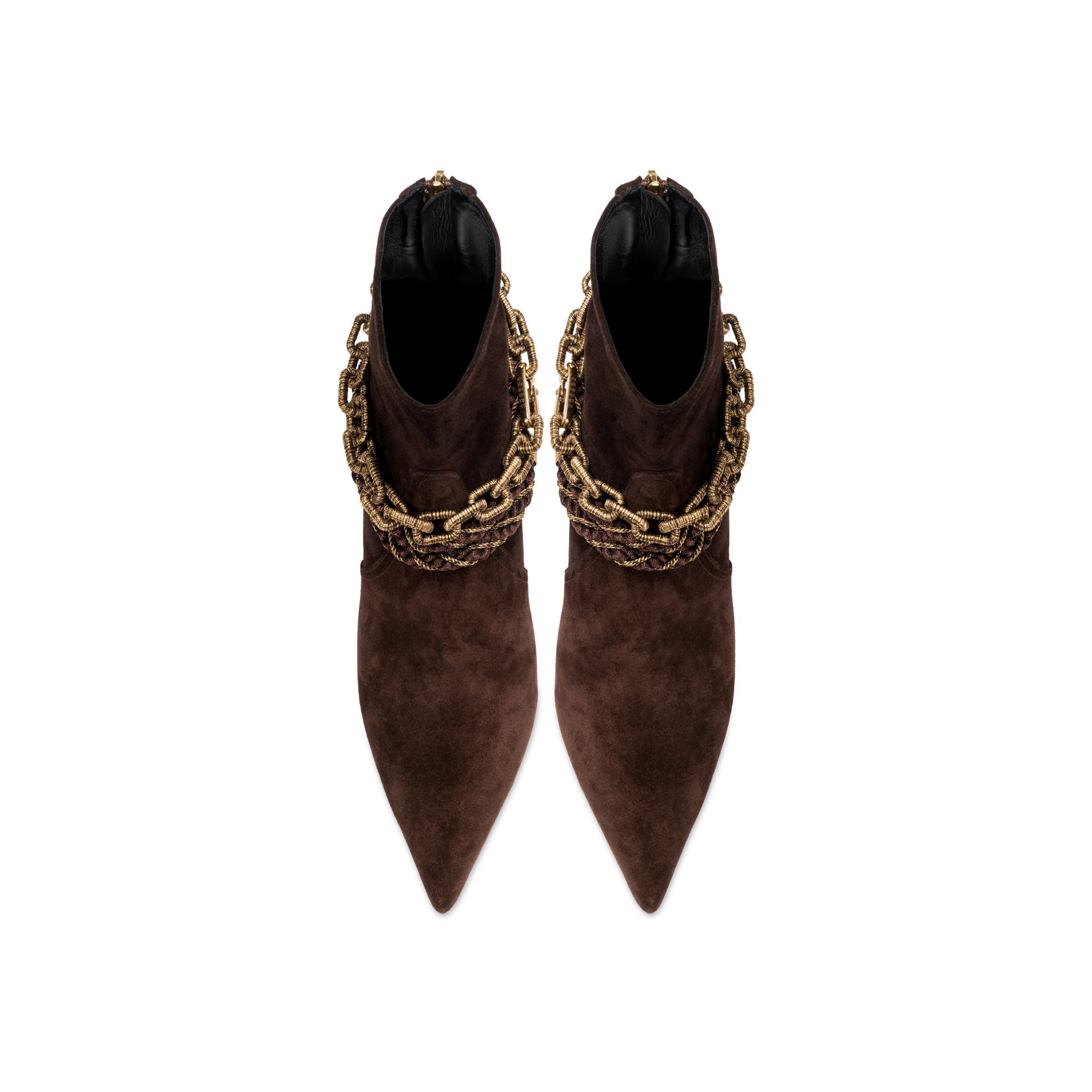 Catena Notte Dark Brown High-Heel Ankle Boot
