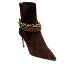 Catena Notte Dark Brown High-Heel Ankle Boot