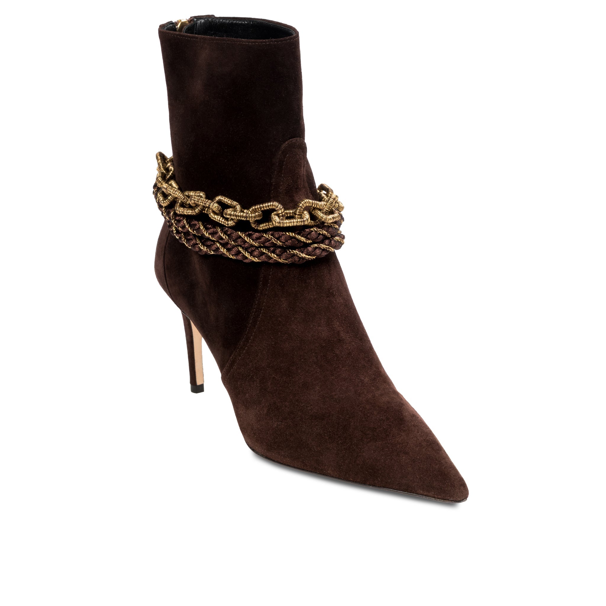 Catena Notte Dark Brown High-Heel Ankle Boot