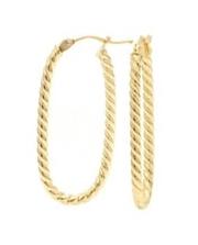 Boucles D'Orelles "Formes Sublimes"  Or Jaune 375/1000