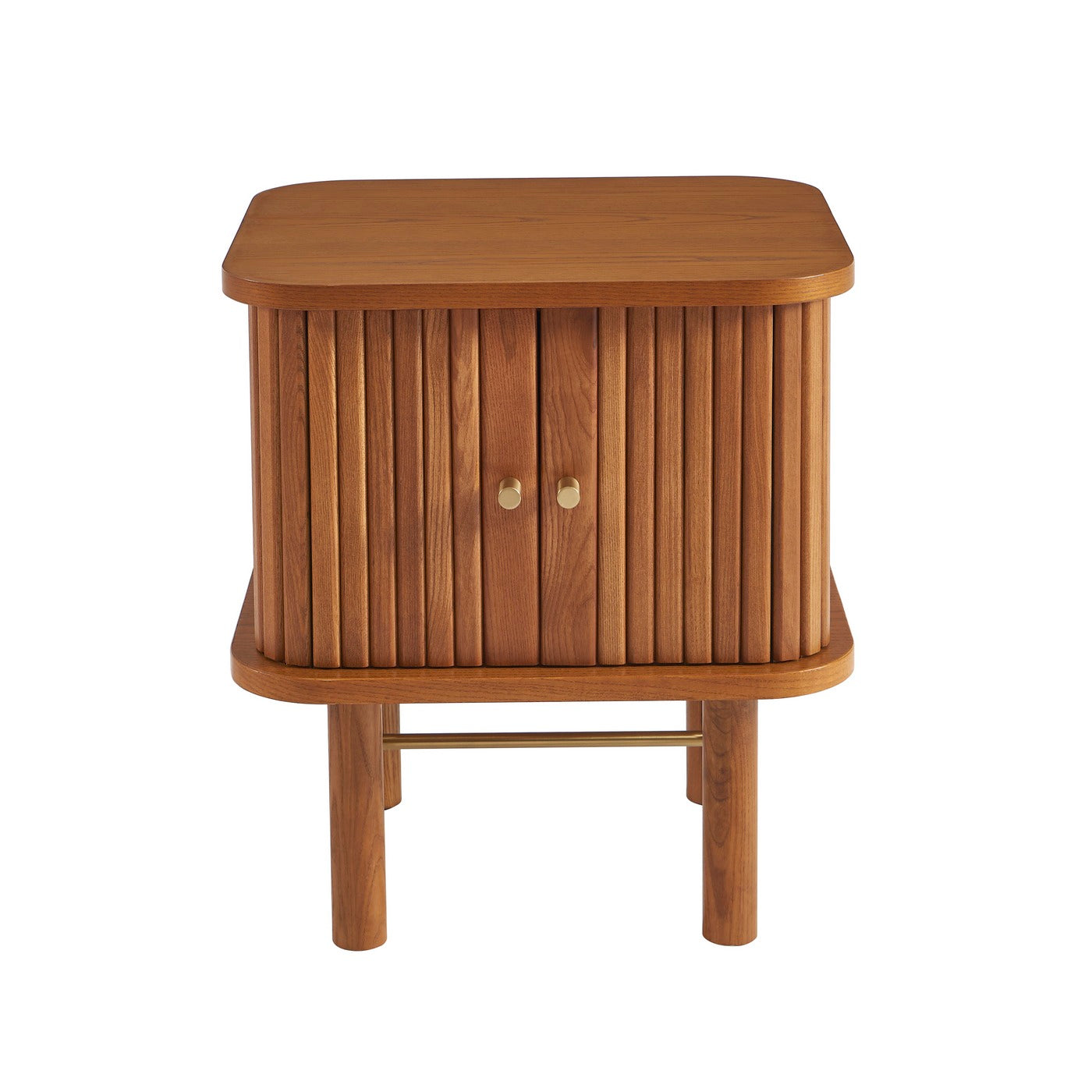 Ernest - Bedside Table - Dark Ash