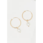 Pendientes “Perla Gama” Oro Amarillo 375/1000 - Oro Amarillo 375/1000