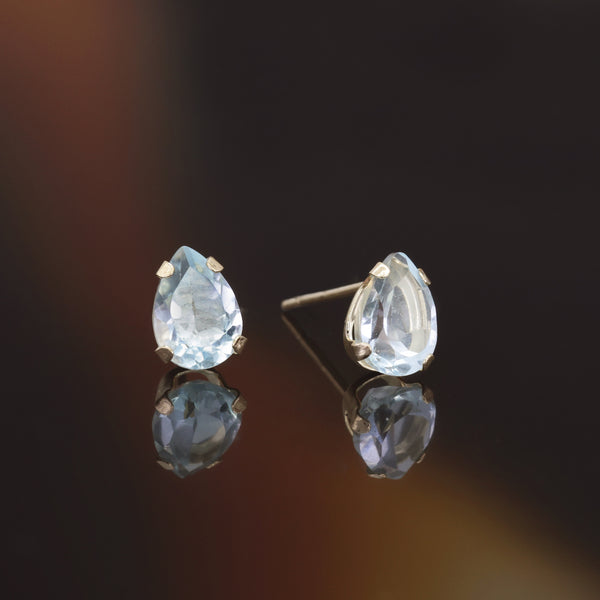 Boucle D'Oreilles "Gouttes Étincelantes 1,7Ct/2" Topaze
