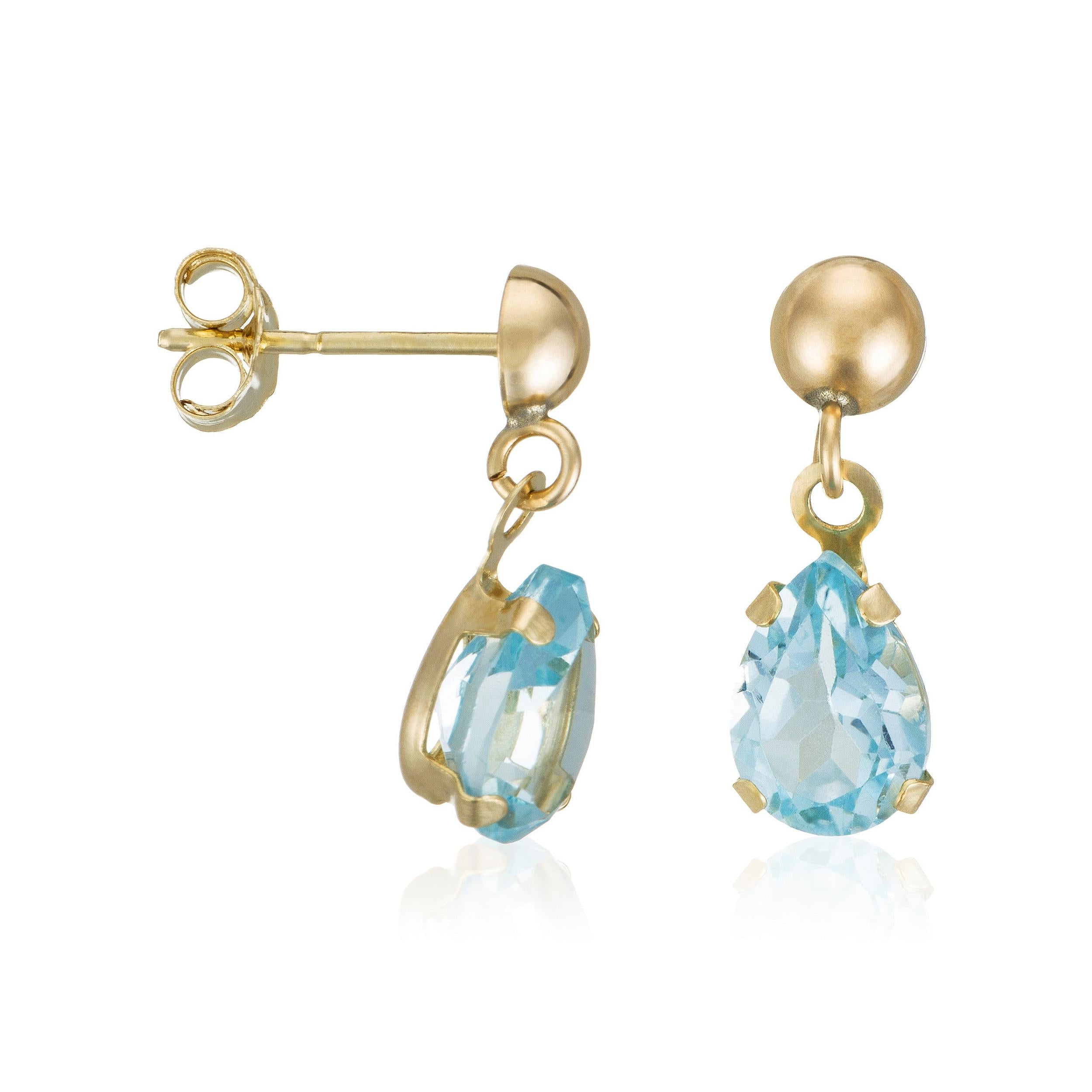 “Pretty Topaz” Earrings