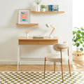 Esra - Bureau - Effet Chêne Et Blanc