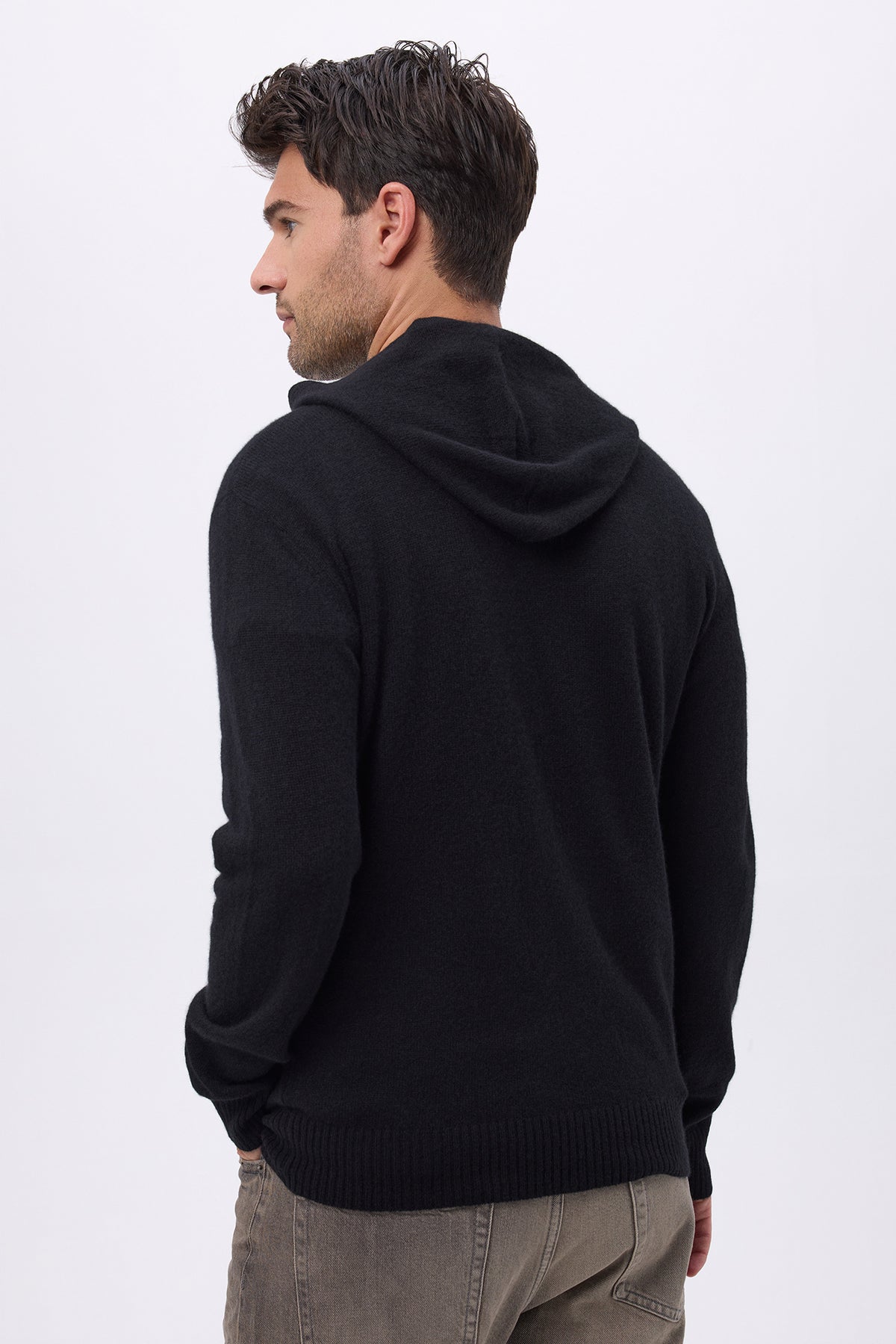 Sudadera con capucha H Ethan - Negro - Hombre