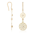 Boucles D'Oreilles "Ancestral" - Or Jaune