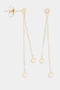 “Planer Sur Ton Cœur” Earrings D0.095/6 – 375/1000 Yellow Gold