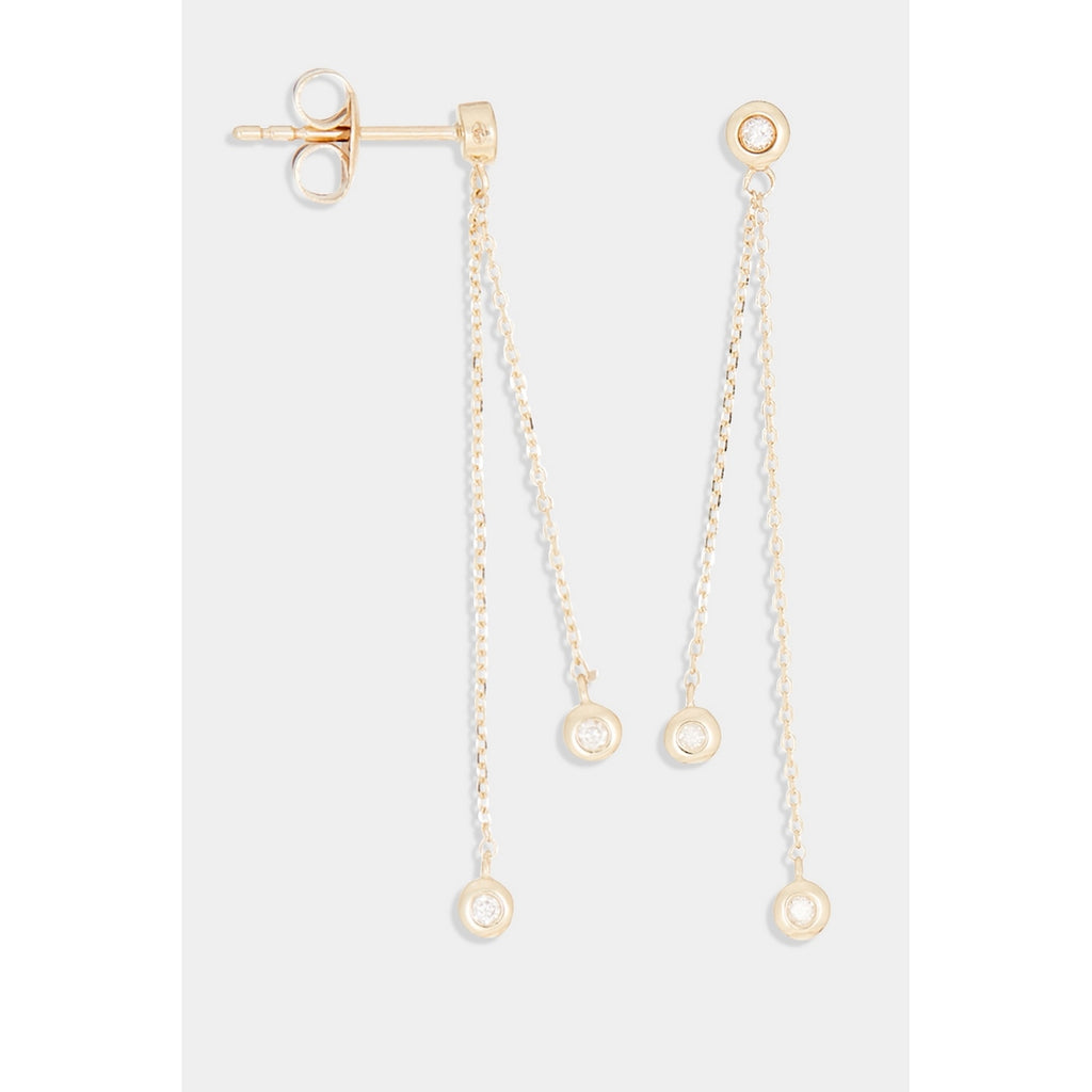 Pendientes “Planer Sur Ton Cœur” D0.095/6 – Oro amarillo 375/1000