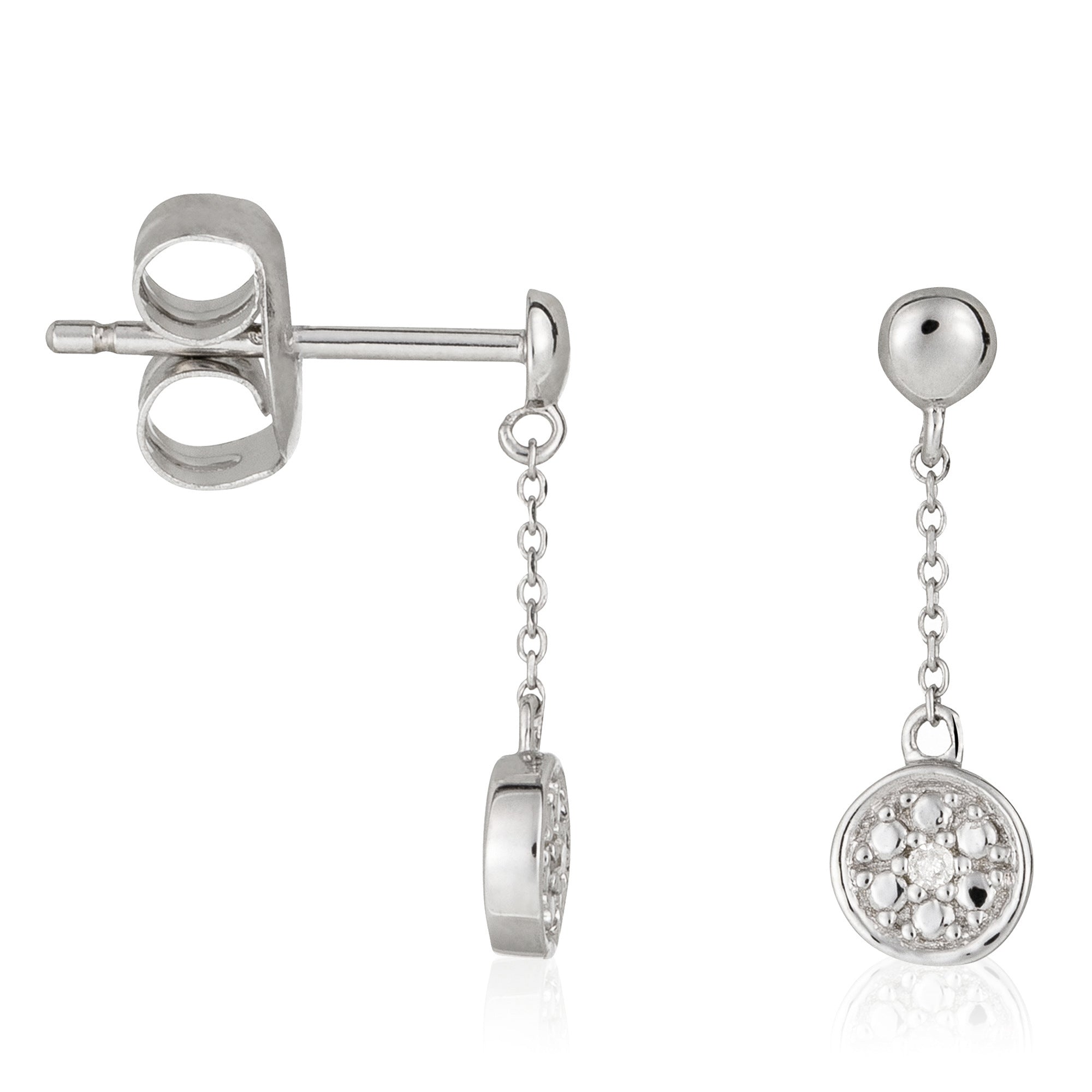 Boucles D'Oreilles "Comme Sur Un Nuage" D0,01/2