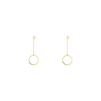 “Alexa” Earrings D0.04/12 – 375/1000 Yellow Gold