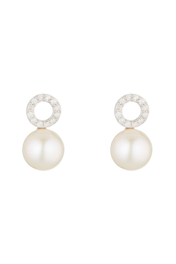 "Cairns" Earrings D 0.15/24 Pwr 2 - 375/1000 White Gold