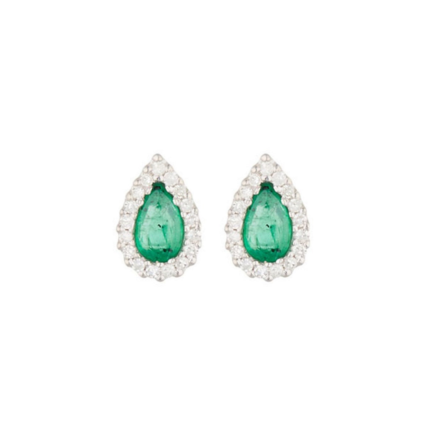 "Sunbury" Earrings D 0.10/34 Em 0.66/2 - 375/1000 White Gold