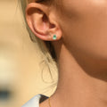 "Sunbury" Earrings D 0.10/34 Em 0.66/2 - 375/1000 White Gold