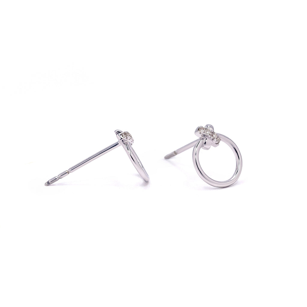 Boucles D'Oreilles "Clair De Lune" D0,028/8