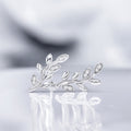 Pendientes "Sanya" D 0.066/12 - Oro blanco 375/1000