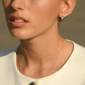 Boucles D'Oreilles "Stuga" D 0,165/30 - Or Jaune 375/1000