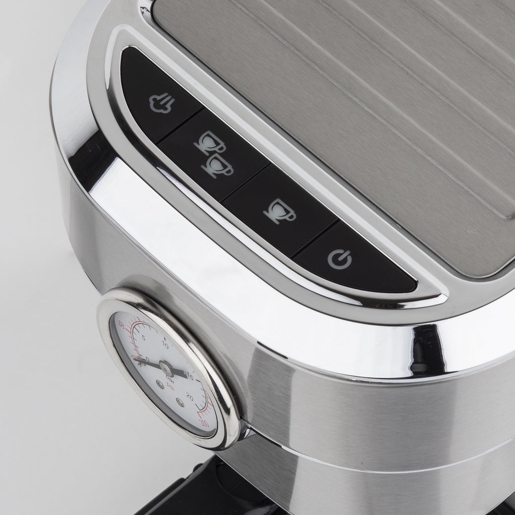 Espresso Machine - Stainless Steel/Black