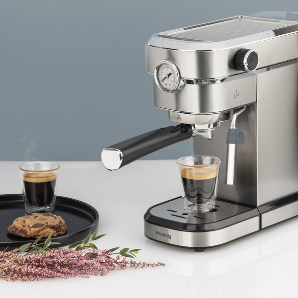 Máquina Espresso - Inox/Negro