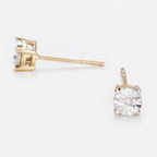 Pendientes “Puce Grande Illusion” D0.01/2 – Oro amarillo 375/1000