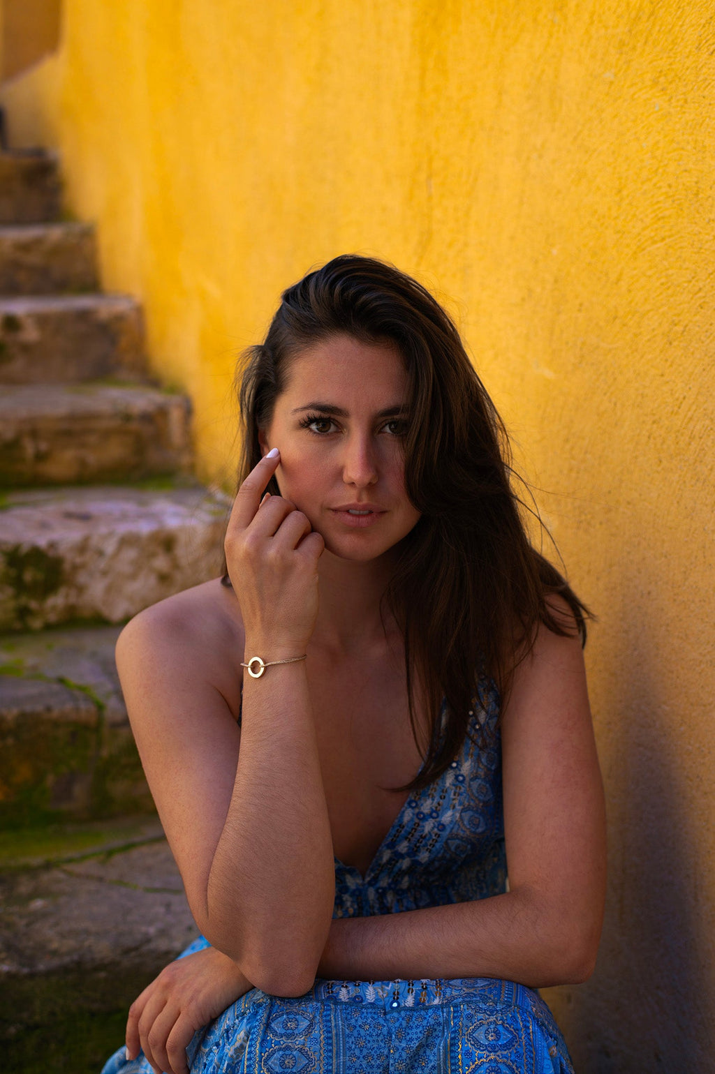 Pulsera Écho - Dorado
