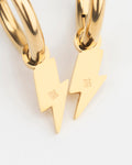 Boucles D'Oreilles Éclair - Or