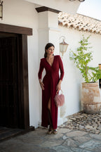 Robe Eirena - Bordeaux