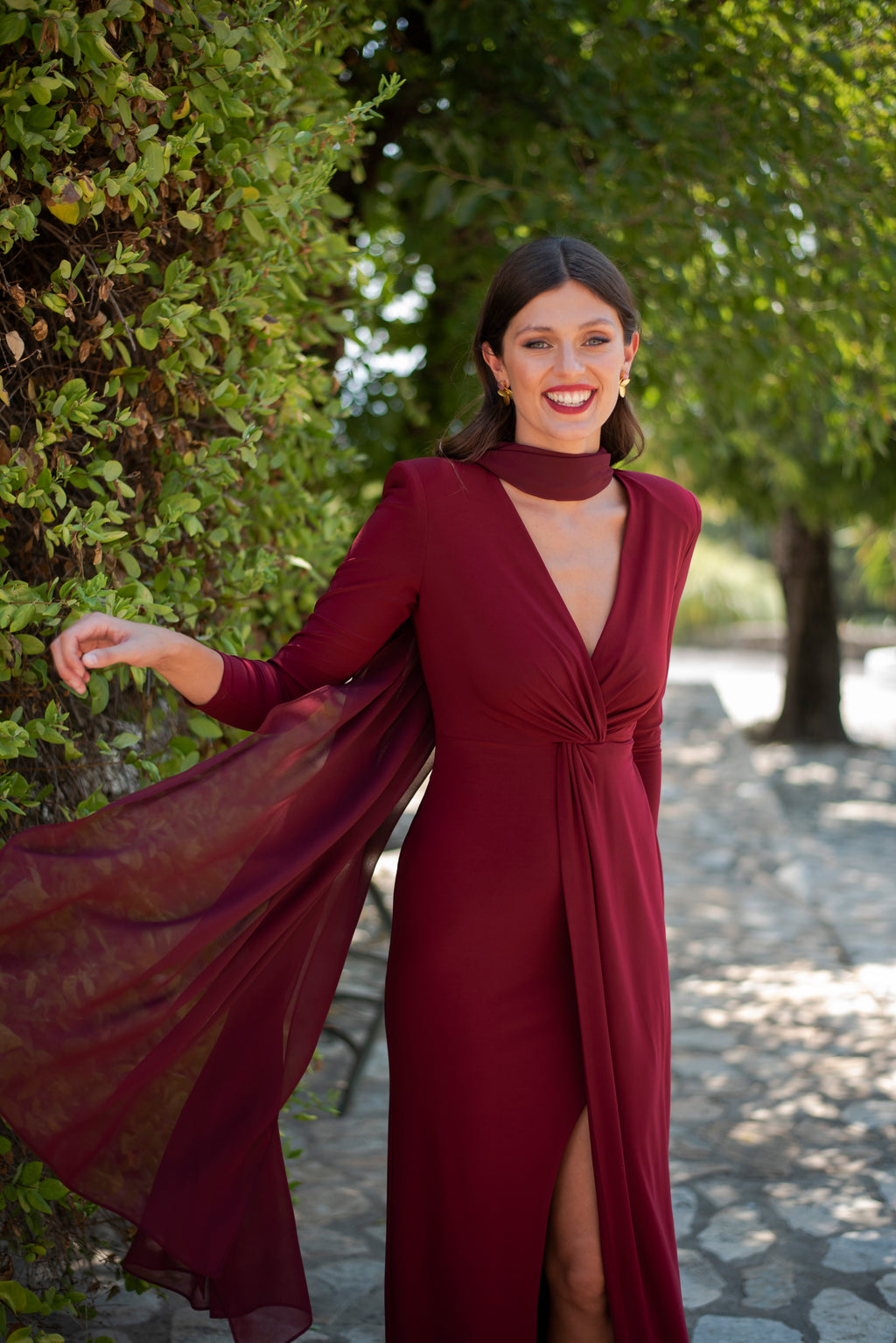 Robe Eirena - Bordeaux