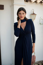Robe Eirena - Bleu Marine